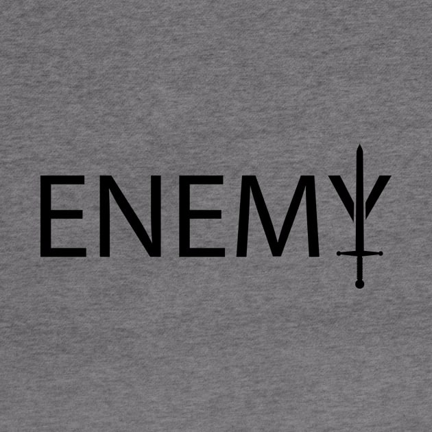 Enemy typography design by CRE4T1V1TY